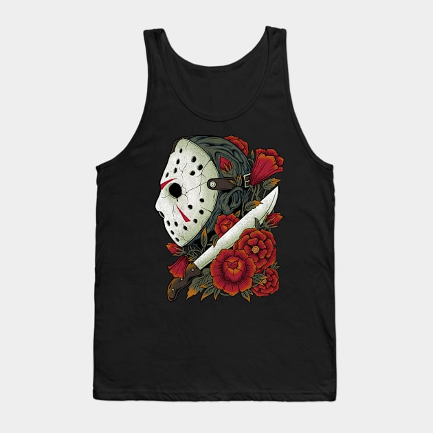 Crystal Lake Counselor Tank Top by ccourts86